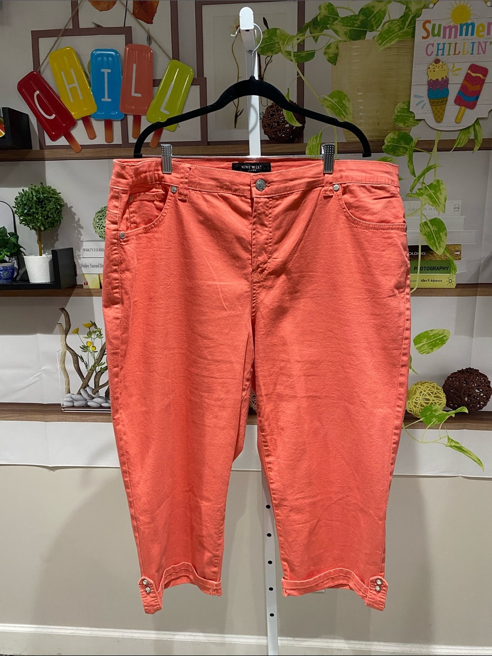 Nine West Coral Stretch Capris